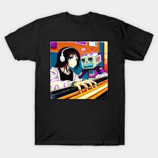 Music Producer using AI to make music T-Shirt